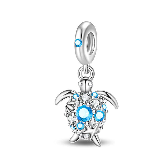 Diy Jewelry Bracelet Accessories Silver Plated Crayfish Crab Luminous Bottle Charm Hanging Beads Dripping Oil Design