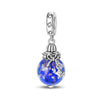 Diy Jewelry Bracelet Accessories Silver Plated Crayfish Crab Luminous Bottle Charm Hanging Beads Dripping Oil Design