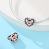 Diy Jewelry Bracelet Accessories Silver Plated Crayfish Crab Luminous Bottle Charm Hanging Beads Dripping Oil Design