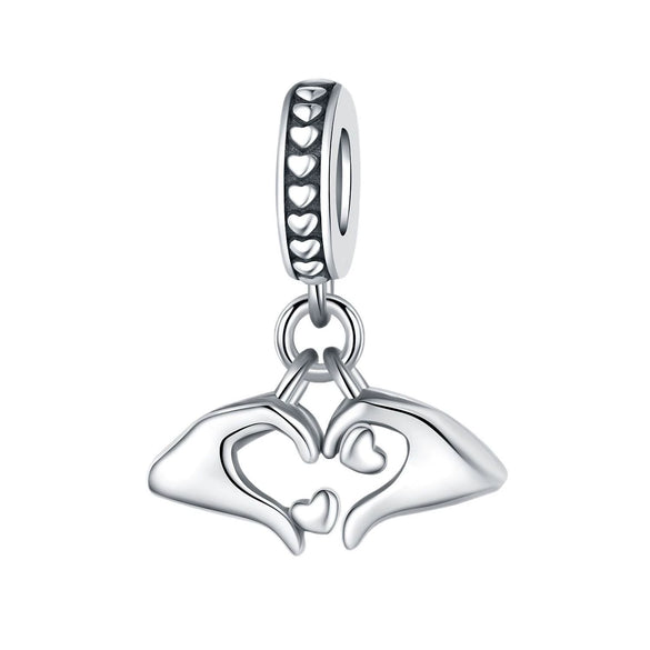 Diy Jewelry Bracelet Accessories Silver Plated Dripping Oil Cross Charm Pendant Beads