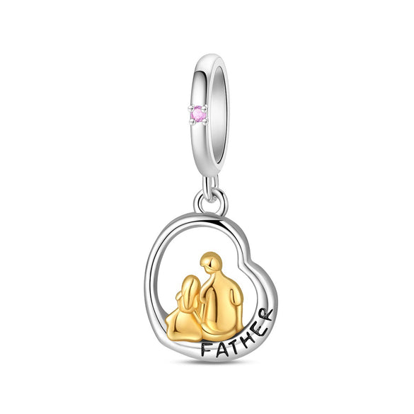 Diy Jewelry Bracelet Accessories 925 Sterling Silver Charm Beads Hug Hand In Hand Pendant With Dripping Oil Design And Original Design Style