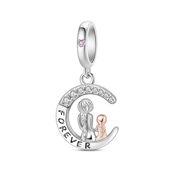 Diy Jewelry Bracelet Accessories 925 Sterling Silver Charm Beads Hug Hand In Hand Pendant With Dripping Oil Design And Original Design Style