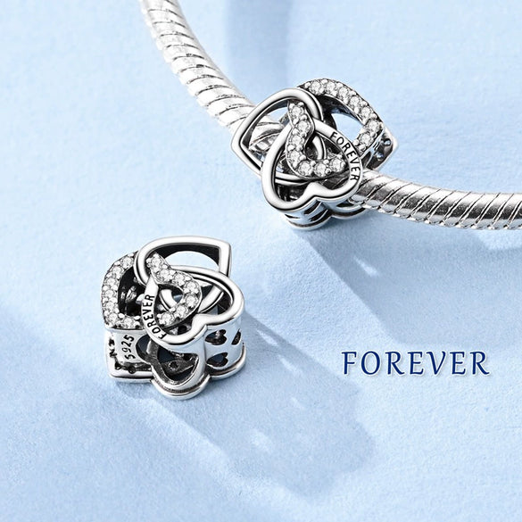 Diy Jewelry Bracelet Accessories 925 Sterling Silver Charm Strawberry Four Leaf Clover Butterfly Chain Beads With Dripping Oil Design