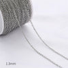 Diy Jewelry Copper Chain Handmade Personality Minimalist 14K Gold Electroplated Accessories