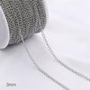 Diy Jewelry Copper Chain Handmade Personality Minimalist 14K Gold Electroplated Accessories