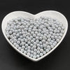 Diy Manual Glue Filler Accessories Nonporous Abs Imitation Pearl Beads Natural Style