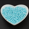 Diy Manual Glue Filler Accessories Nonporous Abs Imitation Pearl Beads Natural Style