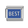 Diy Removable Stitching Fashionable Geometric Stainless Steel Italian Charm Module Bracelet For Unisex