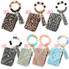 Document Bag Card Bag Wallet Woven Striped Pattern Pu Leather Silicone