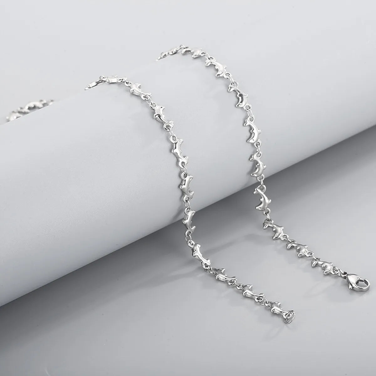 Dolphin Stainless Steel Chain Necklace