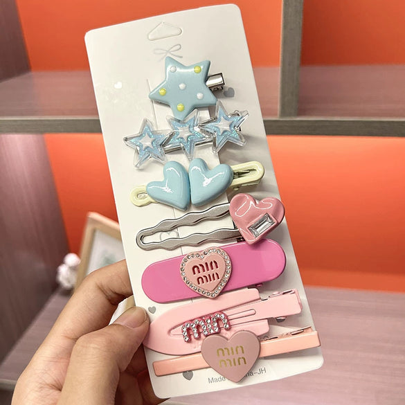 Dopamine Metal Handmade Hair Accessories Side Clip