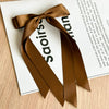 Double Layer Hairpin Bow Ribbon Hair Accessories Polyester Fiber Handmade Women's
