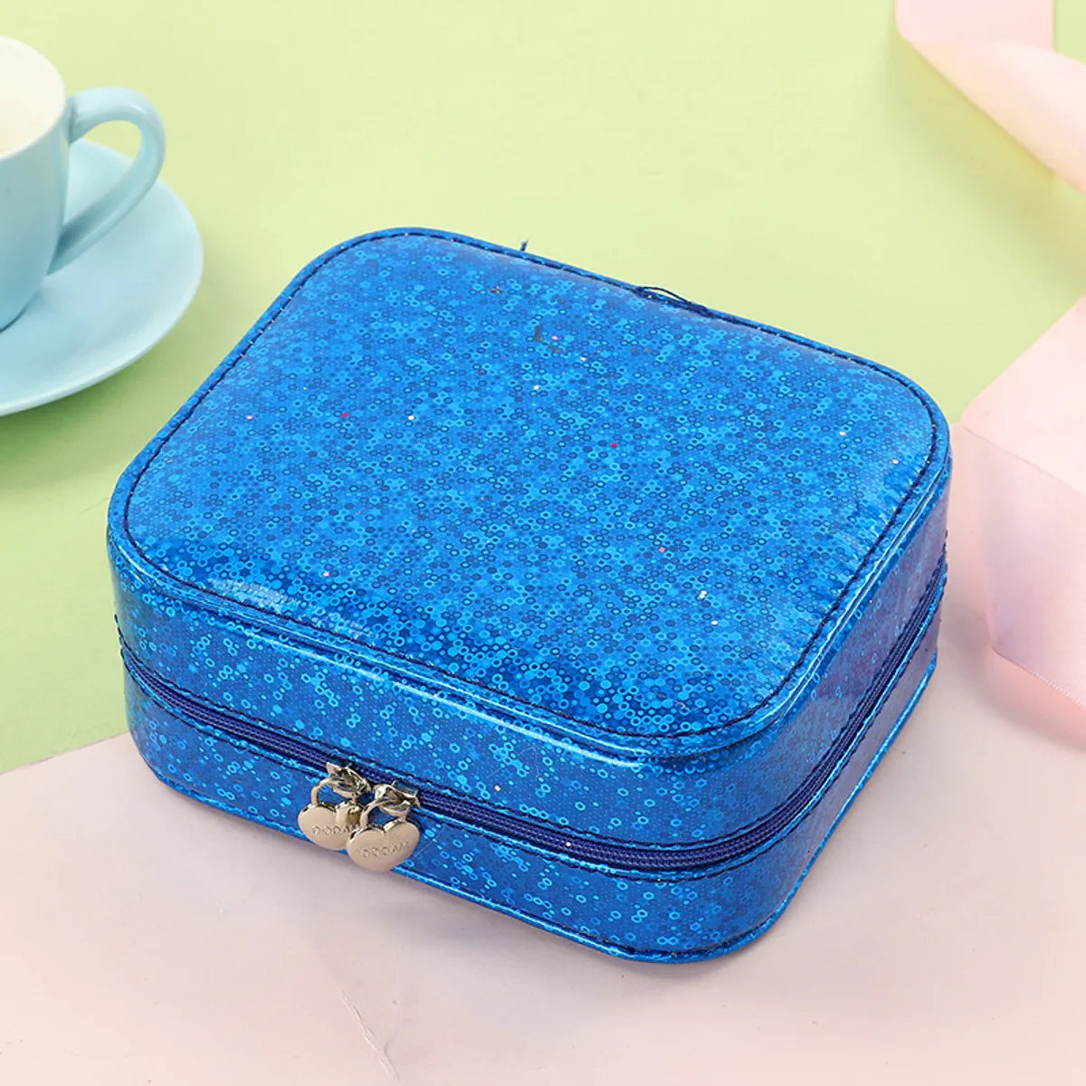 Double-Layer Jewelry Storage Box Simple Earrings Hairpin Necklace Compartment Storage Box Jewelry Wholesale Wholesale Nihaojewelry