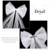Double Layer Nylon Bow Mesh Headdress For Women Embroidery Hairpin