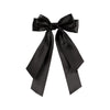 Double Layer Satin Ribbon Hairpin Polyester Material Cute Broken Bow Shape Handmade Women's Hair Accessory