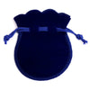 Double Sided Velvet Dustproof Jewelry Storage Bag Gourd Shape Ring Earring Gift Pouch Cloth Packaging Bag