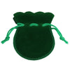 Double Sided Velvet Dustproof Jewelry Storage Bag Gourd Shape Ring Earring Gift Pouch Cloth Packaging Bag