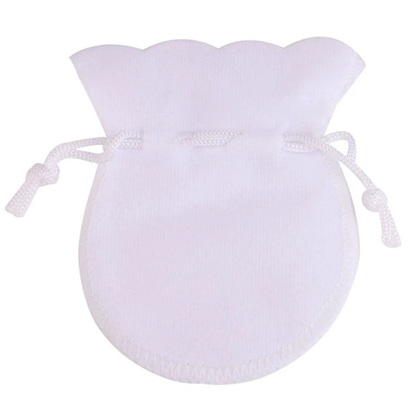 Double Sided Velvet Dustproof Jewelry Storage Bag Gourd Shape Ring Earring Gift Pouch Cloth Packaging Bag