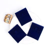 Double Sided Velvet Snap Button Jewelry Packaging Pouch Fabric Necklace Storage Bag Moisture Proof Scratch Resistant