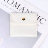 Double Sided Velvet Snap Button Jewelry Packaging Pouch Fabric Necklace Storage Bag Moisture Proof Scratch Resistant