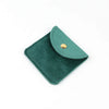 Double Sided Velvet Snap Closure Jewelry Storage Pouch Flip Pocket Fabric Packaging Bag For Rings And Earrings
