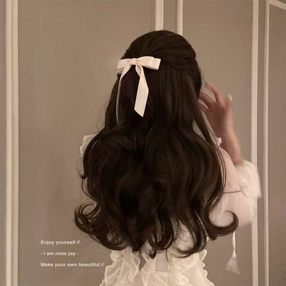 Doublelayer Hairpin Bow Ribbon Ballet Style Women's Hair Accessories Polyester Fiber Polyester Cotton Handmade