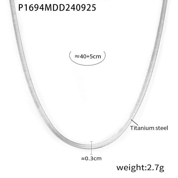 Doublelayer Love Inlaid Zircon Clavicle Necklace Bracelet Set Stainless Steel With Pvd Gold Plated Sweet Style For Women