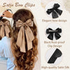 Doublelayer Satin Ribbon Broken Bow Hairpin Polyester Handmade Women's Hair Accessories
