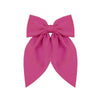 Doublesided Satin Bow Handmade Women's Oneword Clip Hairpin