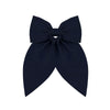 Doublesided Satin Bow Handmade Women's Oneword Clip Hairpin