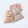 Drawstring Satin Silk Jewelry Storage Bag