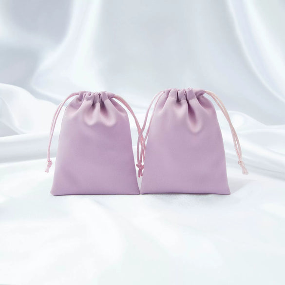 Drawstring Satin Silk Jewelry Storage Bag