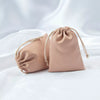 Drawstring Satin Silk Jewelry Storage Bag