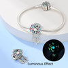 Dream Catcher Moon Beads Pendant Diy Jewelry Accessories Bracelet Silver Plated Dripping Oil Style