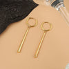 Drop Shape Light Luxury Style Geometric Copper S925 Sterling Silver Earrings