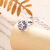 Ear Bone Nail Metal Geometric Hollow Star Inlaid With Zircon Fashion Style