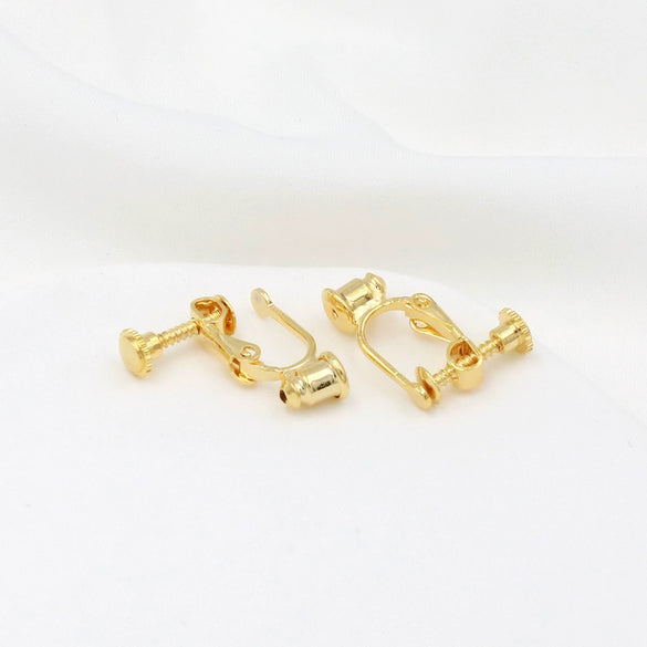 Ear Clip Converter 18K Gold Plated U Shaped