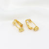 Ear Clip Converter 18K Gold Plated U Shaped