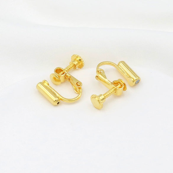 Ear Clip Converter 18K Gold Plated U Shaped