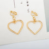 Ear Jewelry Hollow Love Earrings Ladies Earrings Wholesale