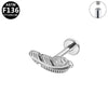 Ear Nails Titanium Alloy Copper Stainless Steel Geometric Electroplating Unisex Ornaments