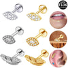 Ear Nails Titanium Alloy Copper Stainless Steel Geometric Electroplating Unisex Ornaments