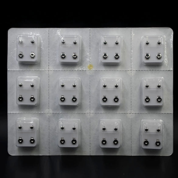 Ear Piercing Gun Set Simple Geometric Style 24K Real Gold Plated Suitable For Adults And Children