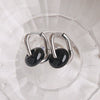 Ear Ring Agate Jade Ushape Stainless Steel Polishing Simple Antique Unisex