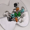 Ear Ring Agate Jade Ushape Stainless Steel Polishing Simple Antique Unisex