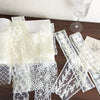 Early Spring Accessories Retro Lace Silk Scarf Headband Geometric Pattern Versatile Decorative Ribbon Headband Belt