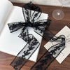 Early Spring Accessories Retro Lace Silk Scarf Headband Geometric Pattern Versatile Decorative Ribbon Headband Belt