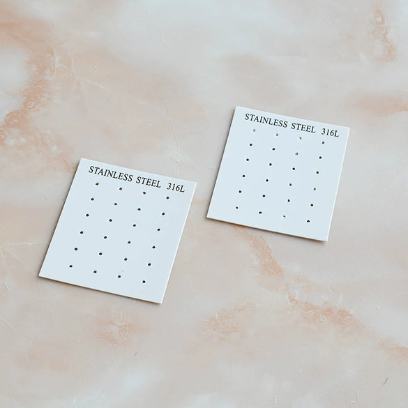 Earring Card Jewelry Bag Decoration Packaging Made Of Paper And Cardboard For Earrings Jewelry Packaging Pvc Spot Design Suitable For Stud Earrings