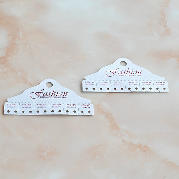 Earring Card Jewelry Bag Decoration Packaging Made Of Paper And Cardboard For Earrings Jewelry Packaging Pvc Spot Design Suitable For Stud Earrings