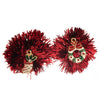 Earrings Alloy Bow Festival Element Dripping Oil Women